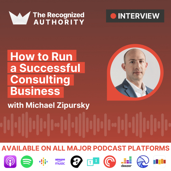 How to Run a Successful Consulting Business with Michael Zipursky artwork