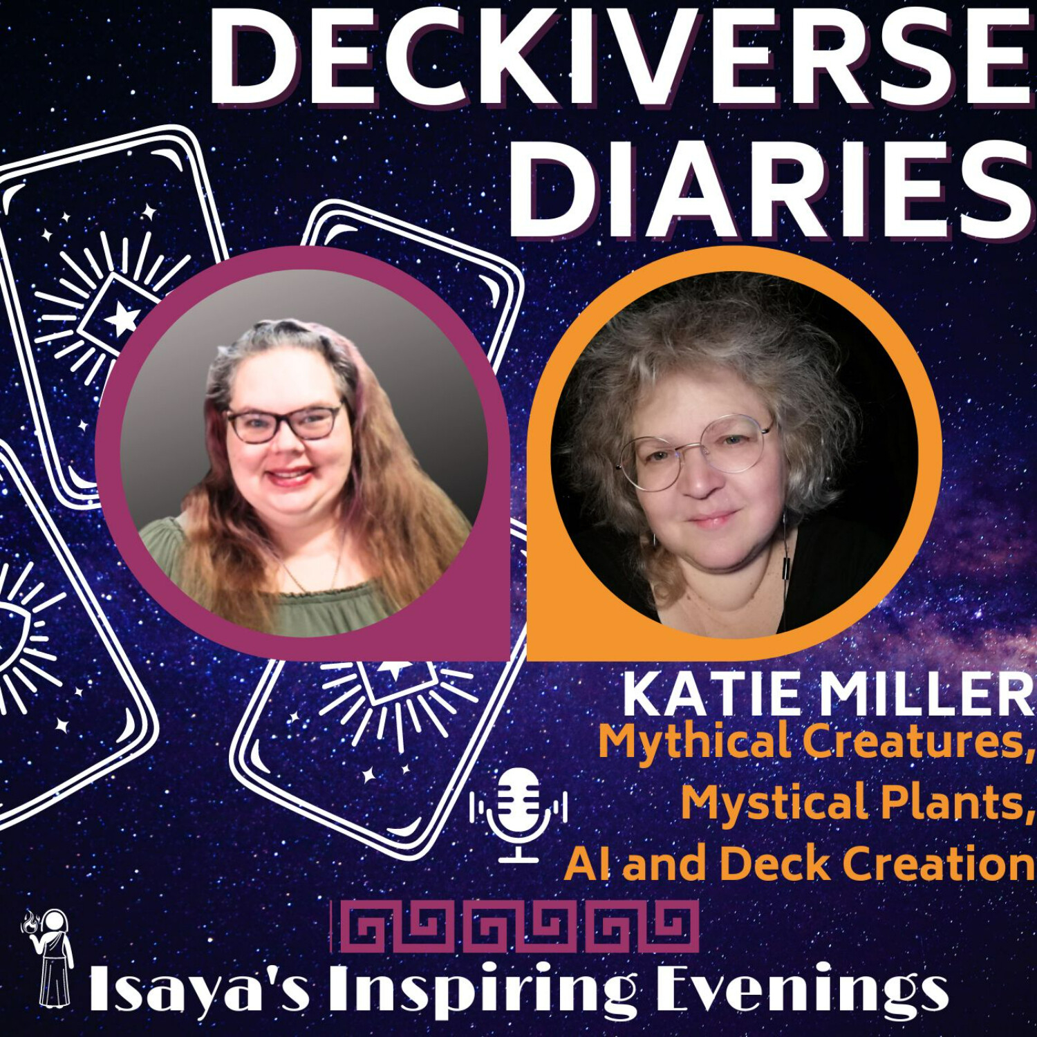 Mythical Creatures, Mystical Plants, Art, AI and Deck Creation, with Katie Miller episode artwork