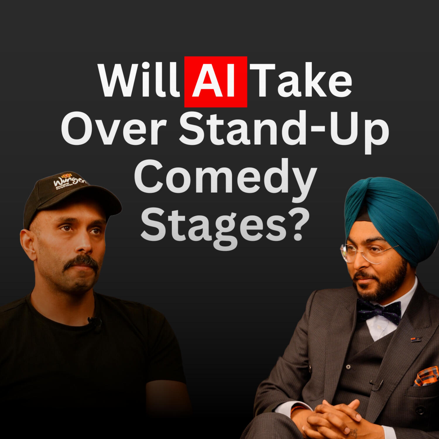 #44 Jasky Sikkant: “Will AI Take Over Stand-Up Comedy Stages?” episode artwork