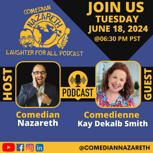 My guest is The Carol Burnett of Christian Comedy Kay DeKalb Smith artwork