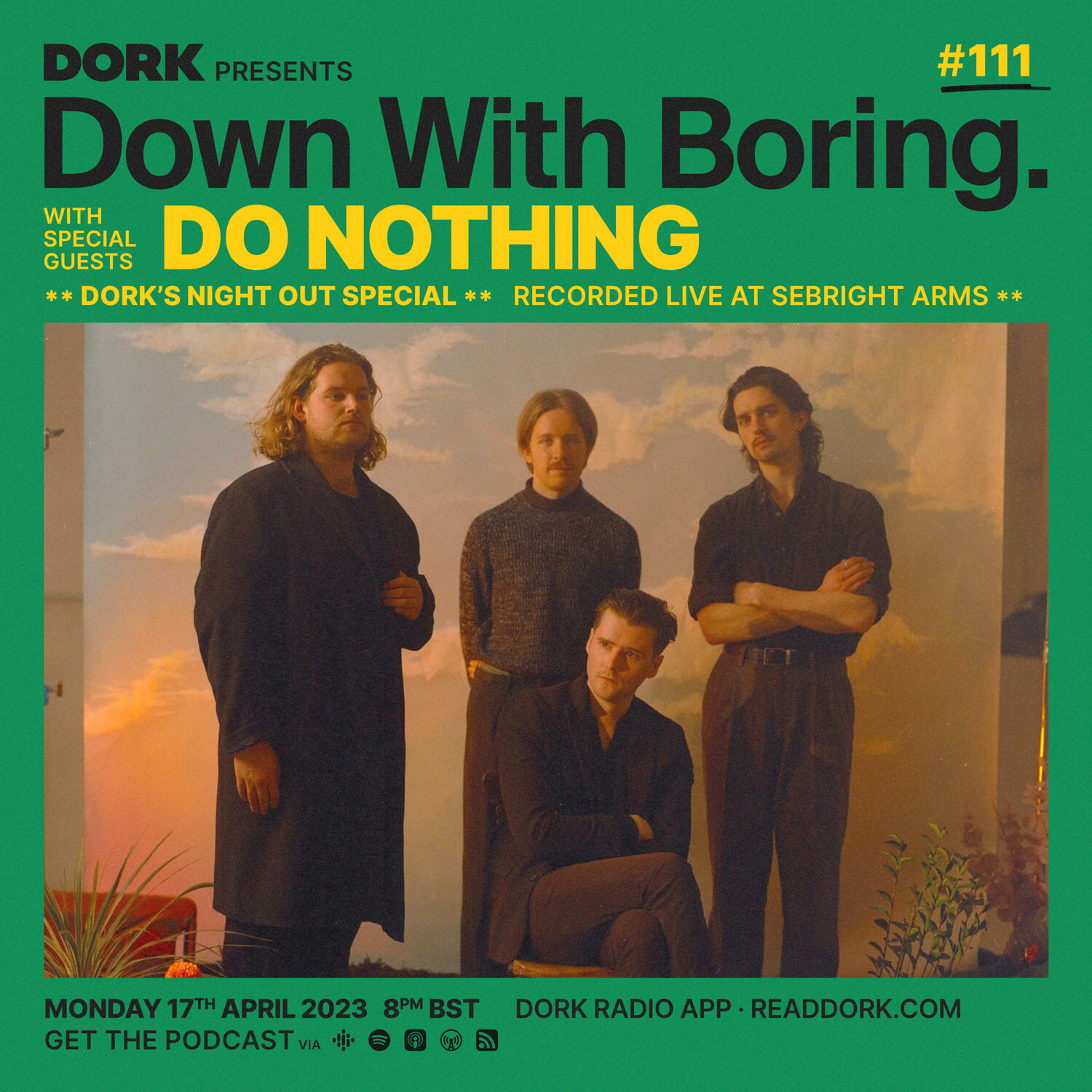 cover of episode Down With Boring #0111: Do Nothing