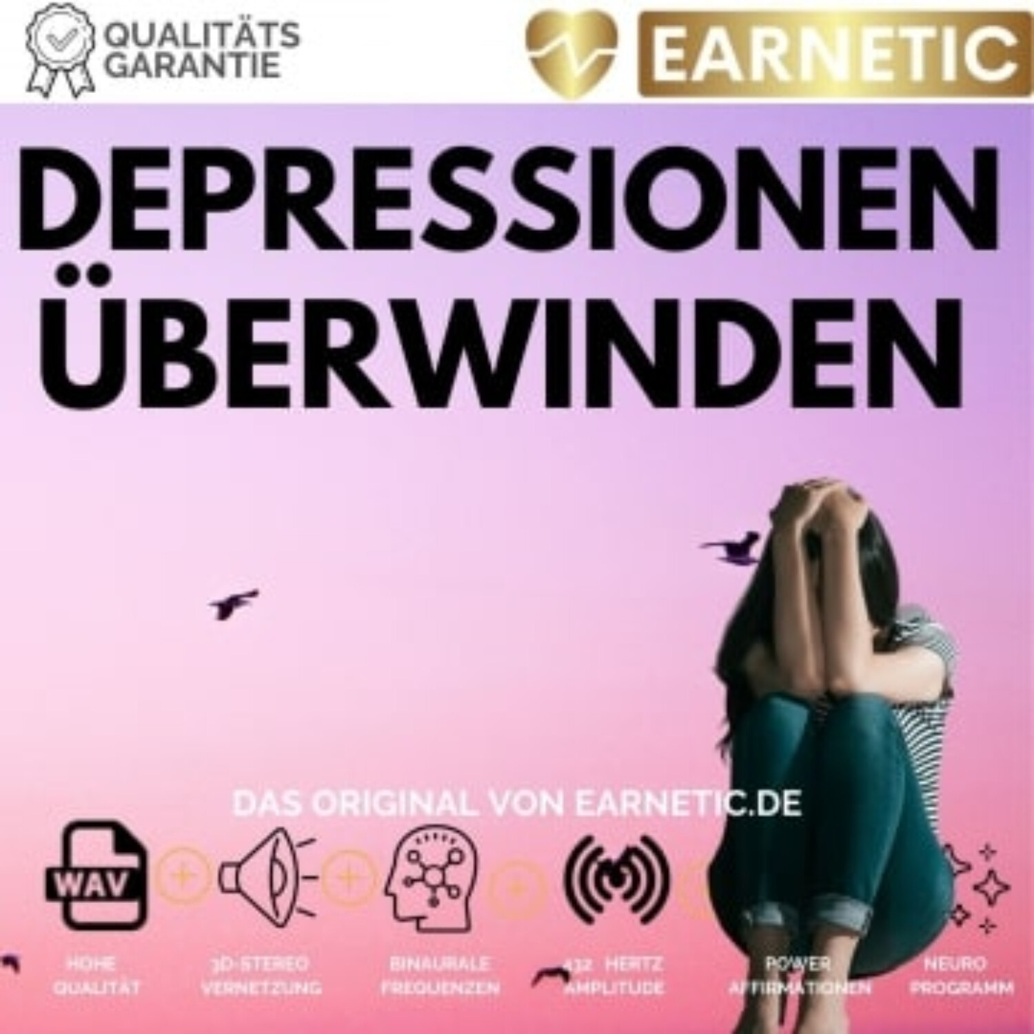 EARNETIC - Überwinde Deine Depressionen – Depressionen ablegen - Nature Ambient