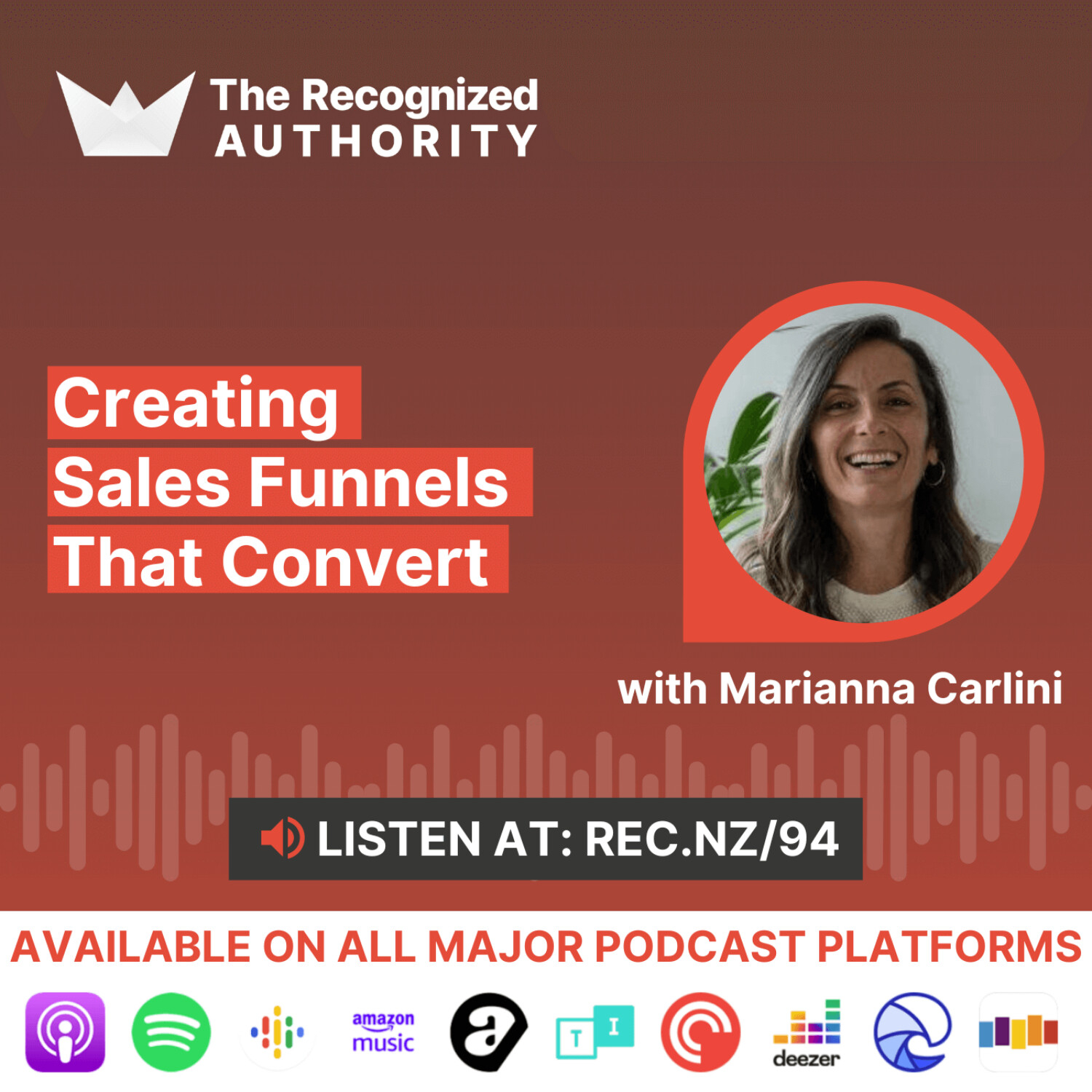 Creating Sales Funnels That Convert with Marianna Carlini episode artwork