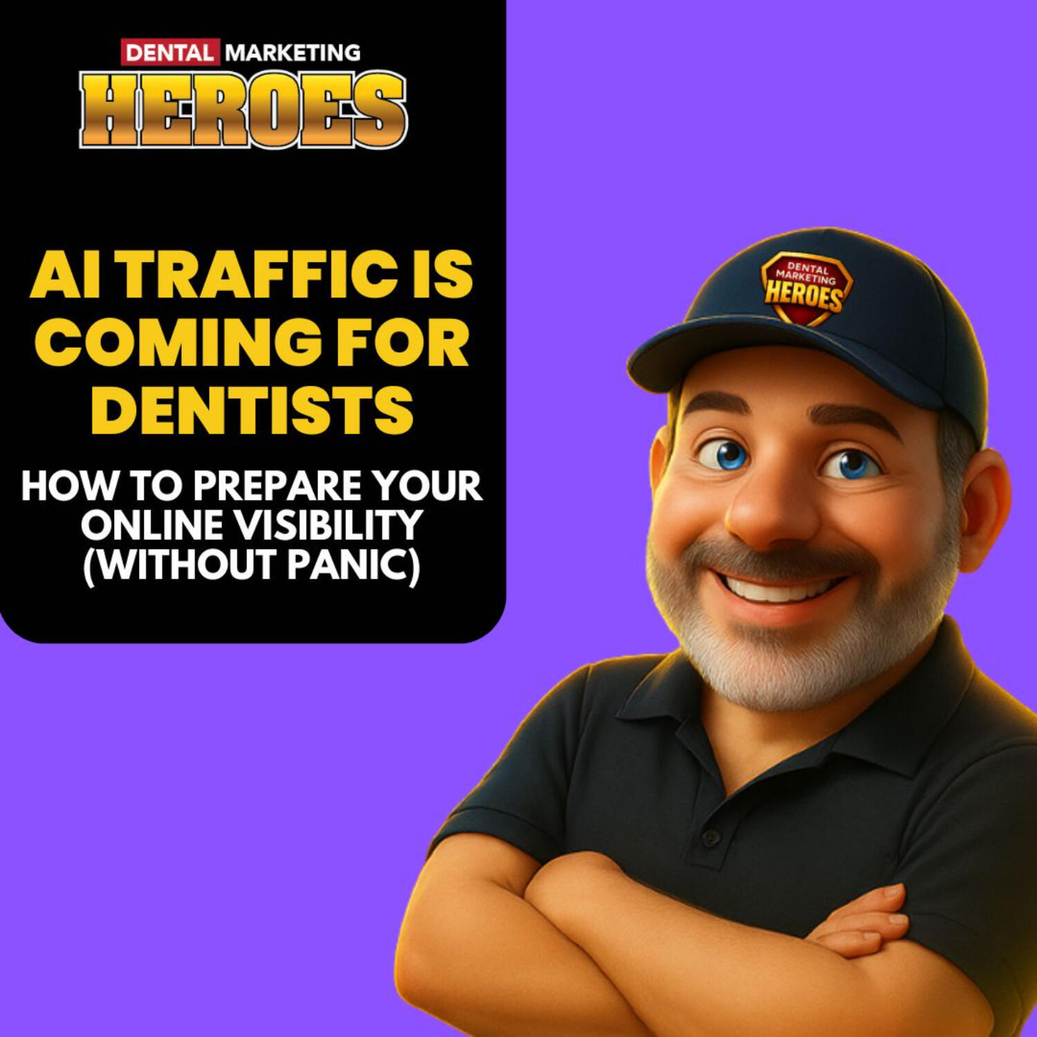AI Traffic Is Coming for Dentists—How to Prepare Your Online Visibility (Without Panic) episode artwork