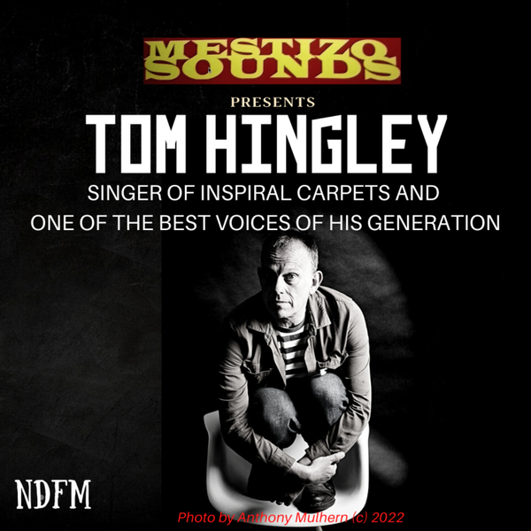 MESTIZO SOUNDS PRESENTS TOM HINGLEY ON NDFM - JUNE. artwork