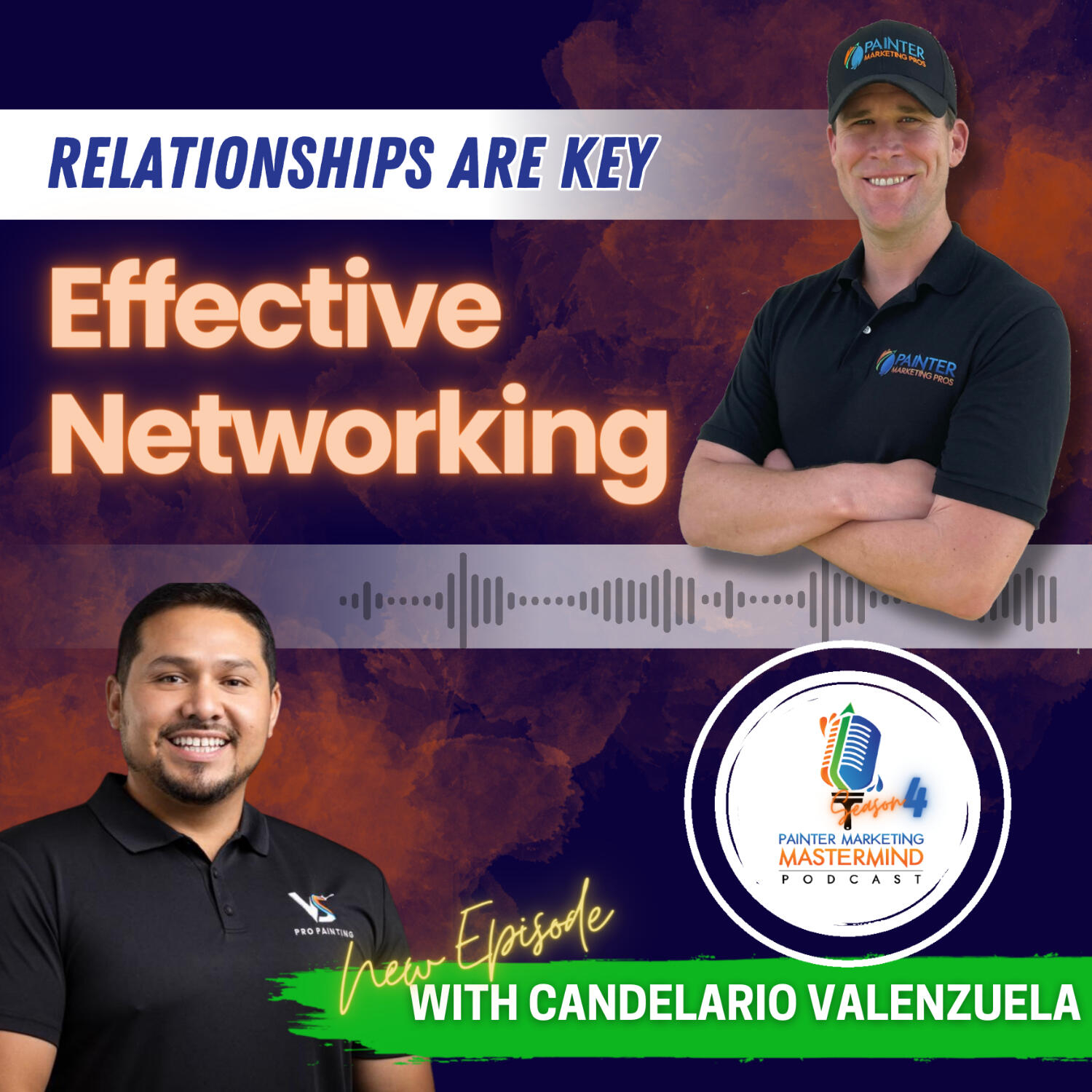  Interview with Candelario Valenzuela of VS Pro Painting “Effective Networking” Episode 4