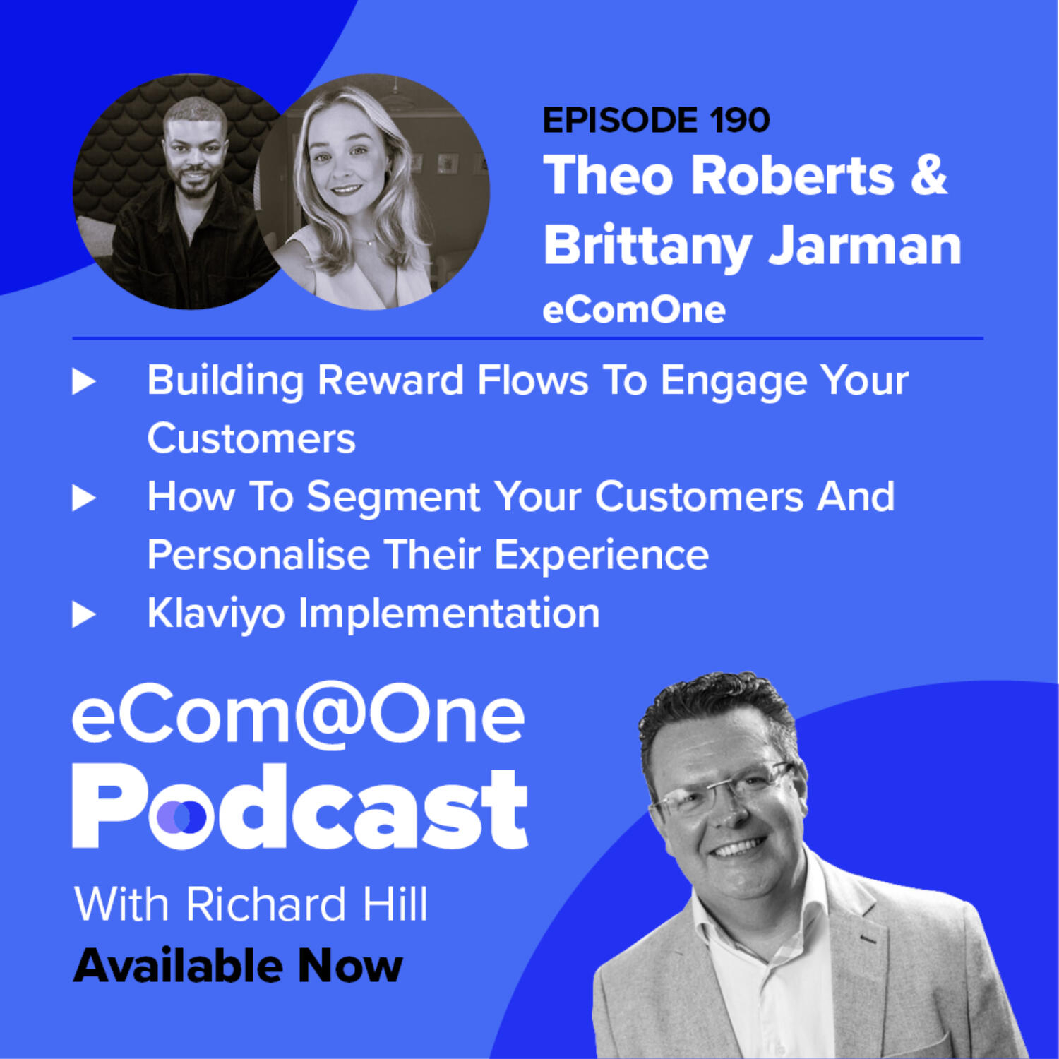 E190: Brittany Jarman and Theo Roberts - Boost Your Revenue With Email Marketing. How To Create Automations That Make You Money While You Sleep! episode artwork
