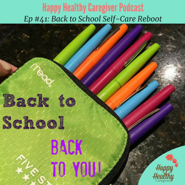 Back to School Self-Care Reboot artwork