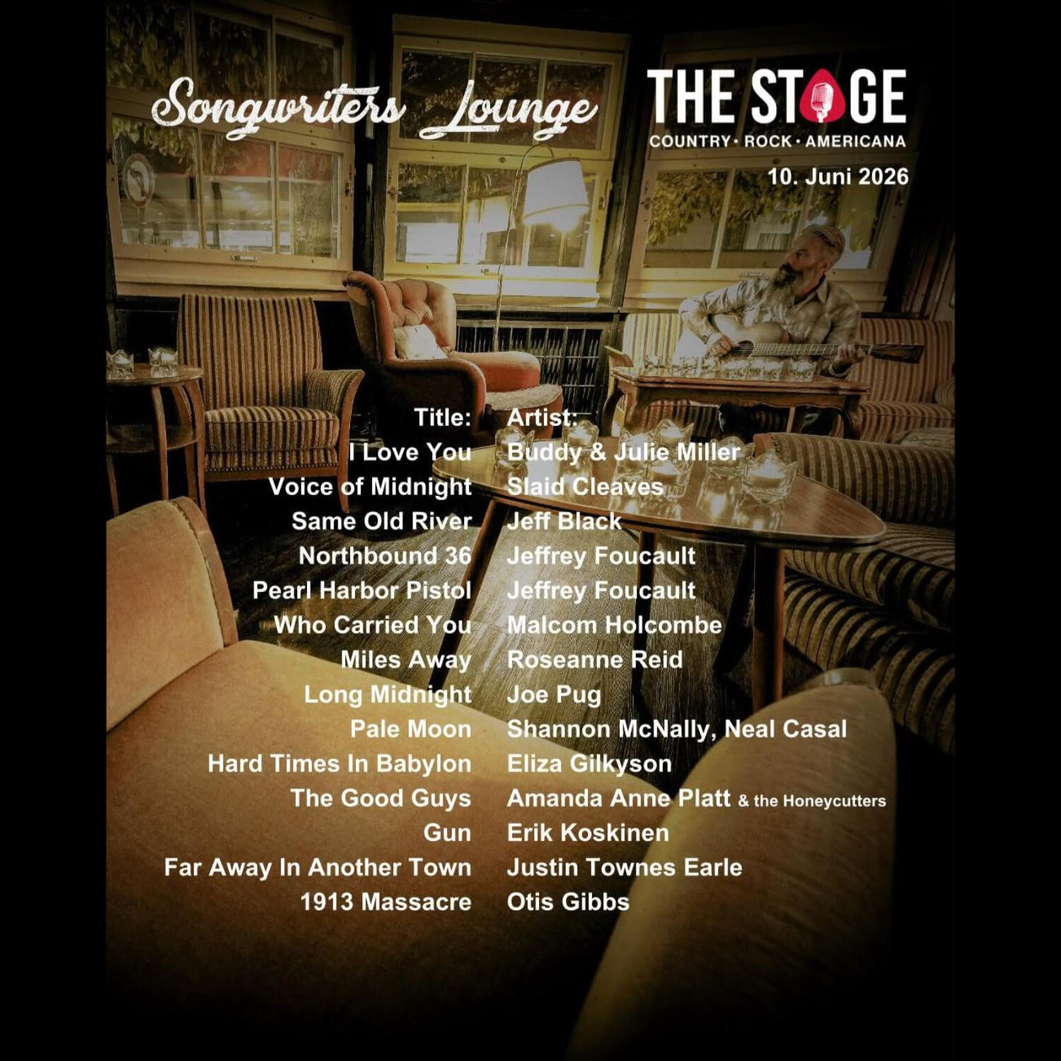 Songwriters Lounge vom 10. Juni 2026 episode artwork