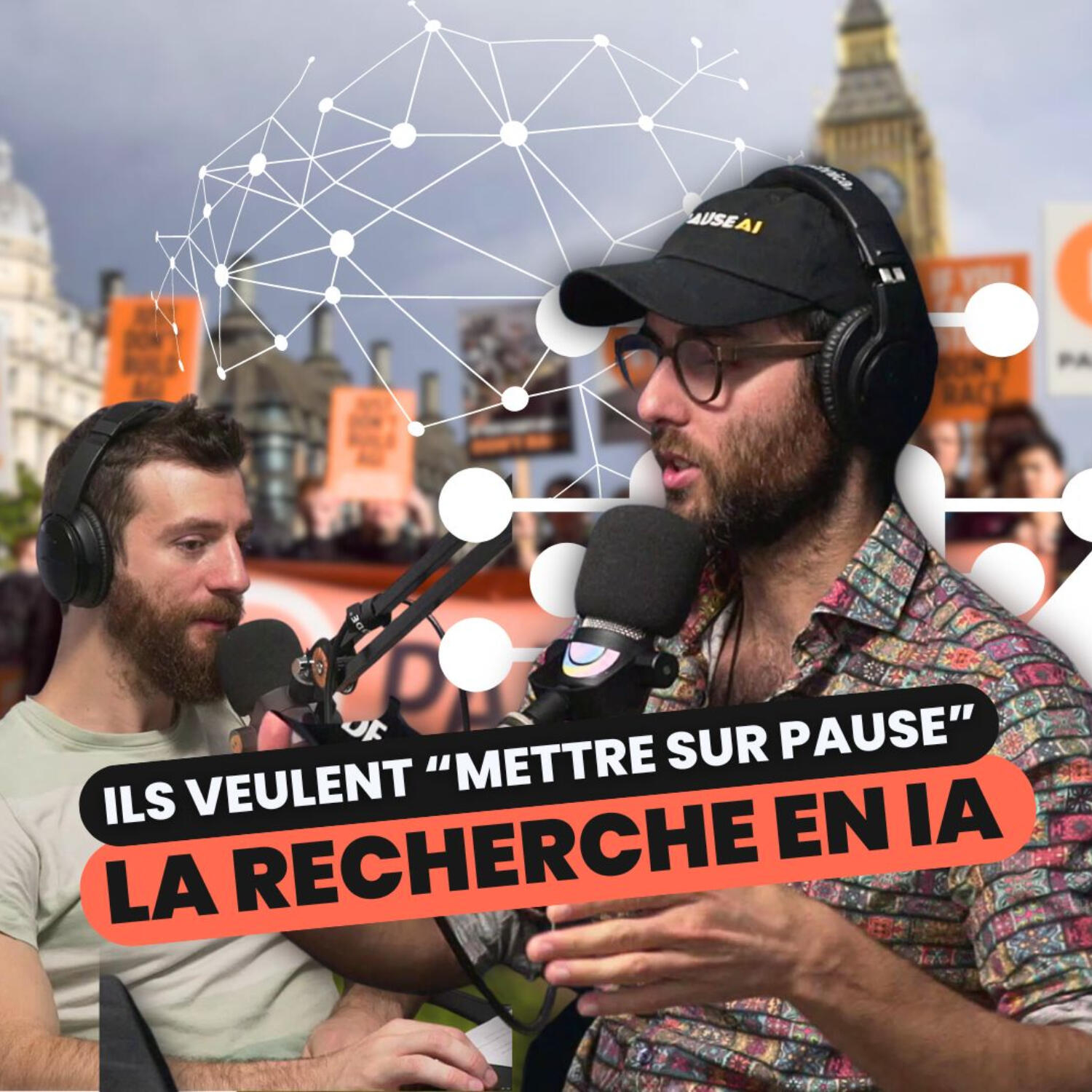 091 - Ils veulent "mettre sur pause" la recherche en IA - avec Maxime Fournes de "Pause AI" episode artwork