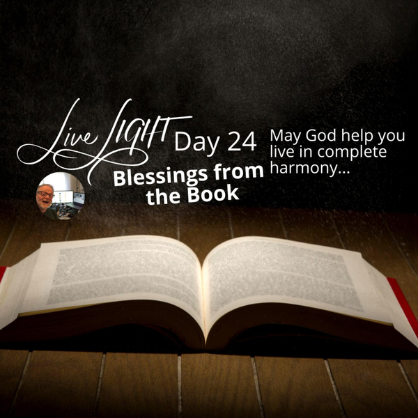 Blessing - Day 24 - May God help you live in complete harmony… artwork