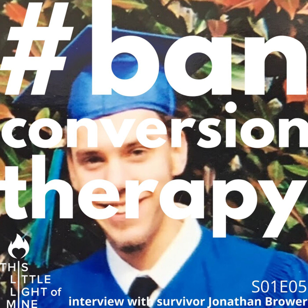 #BanConversionTherapy - with Jonathan Brower artwork