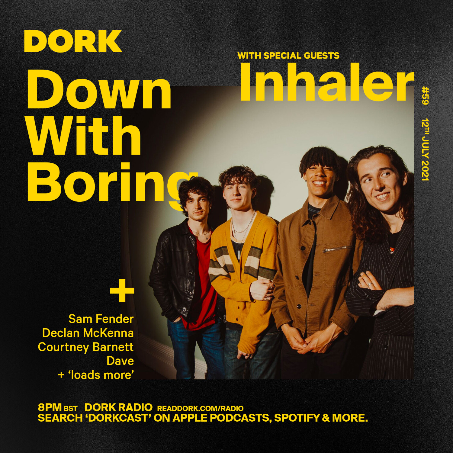 cover of episode Down With Boring #0059: Inhaler