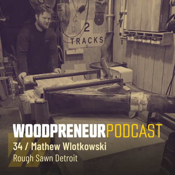 Mathew Wlotkowski: Rough Sawn Detroit artwork