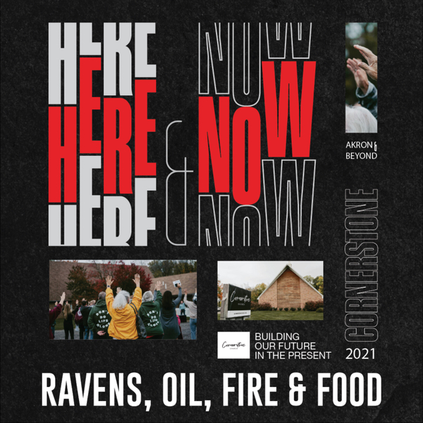 Ravens, Oil, Fire, & Food // Here & Now artwork