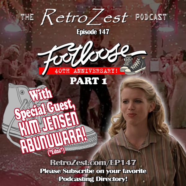 RZ 147:  Footloose (1984) with actress Kim Jensen artwork