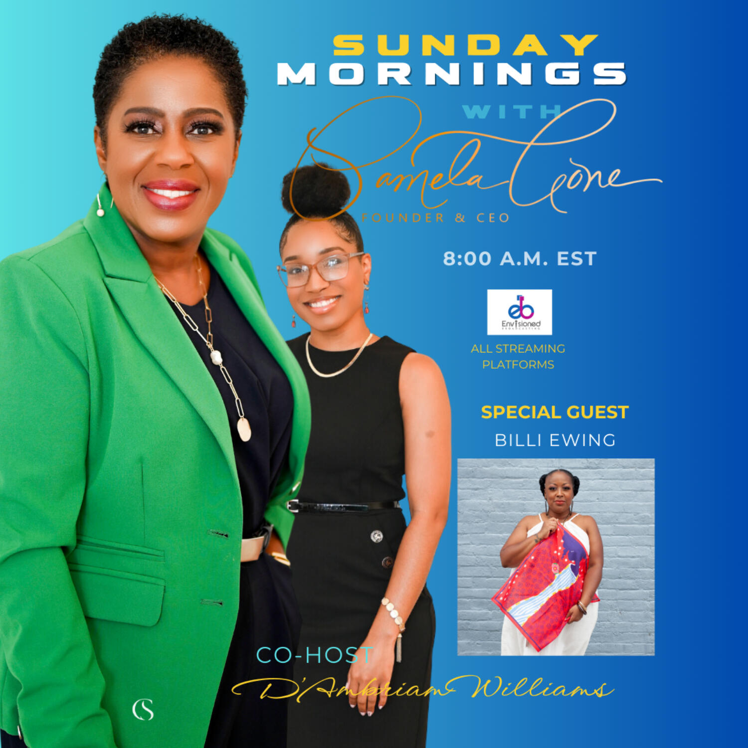 Sunday Mornings with Pamela Cone