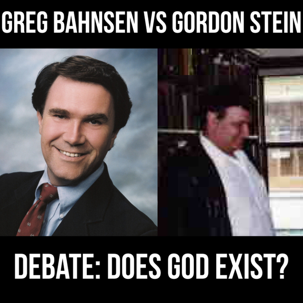 Debate: Does God Exist? - Greg Bahnsen vs Gordon Stein (2013) artwork