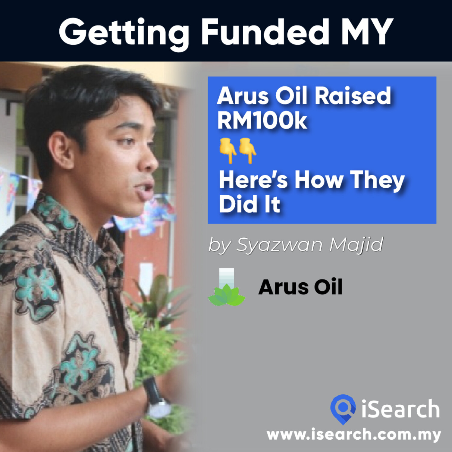 iSearch Malaysia - Business Podcast for Entrepreneurs
