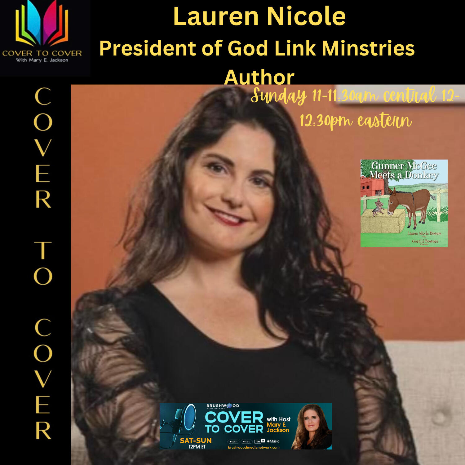 Lauren Nicole-President of God Link Ministries