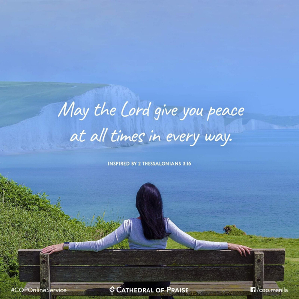 2 Thessalonians 3:16- May The Lord Give You Peace At ALL Times in Every Way artwork