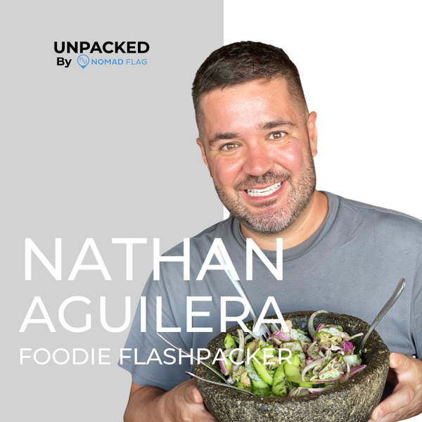Nathan Aguilera from Foodie Flashpacker artwork