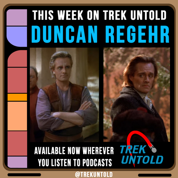 36: Duncan Regehr, The Sex-Candle Ghost from "Star Trek TNG" and Shakaar on DS9 artwork