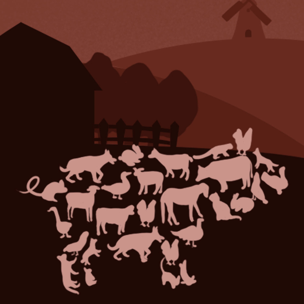 Rebellion on Animal Farm: A Tale of Power and Corruption artwork