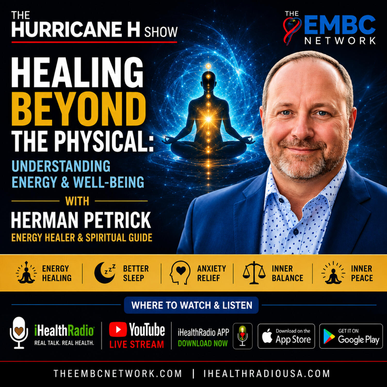 Healing Beyond the Physical: Understanding Energy & Well-Being with Herman Petrick episode artwork