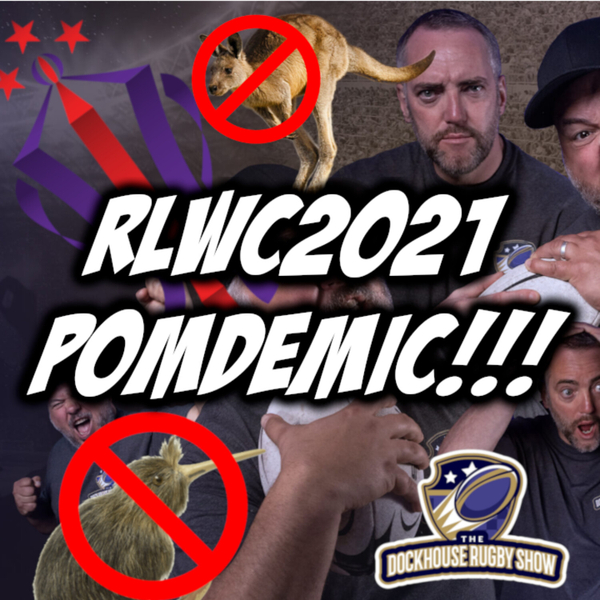 Is RLWC 2021 in doubt due to Pomdemic! - Rugby League World Cup artwork