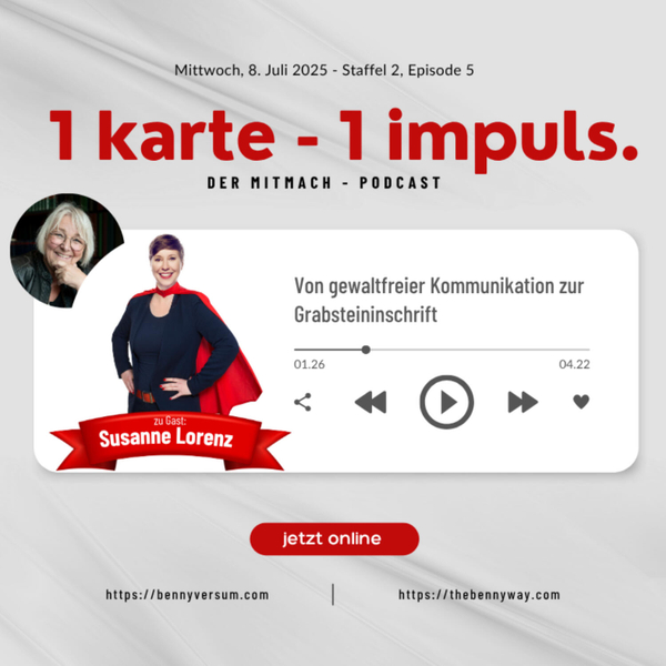 Von gewaltfreier Kommunikation zur Grabsteininschrift artwork