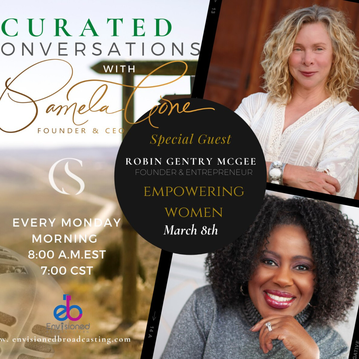 Curated Conversations with Pamela Cone