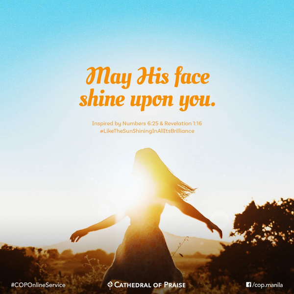 Numbers 6:25- May His Face Shine Upon You artwork