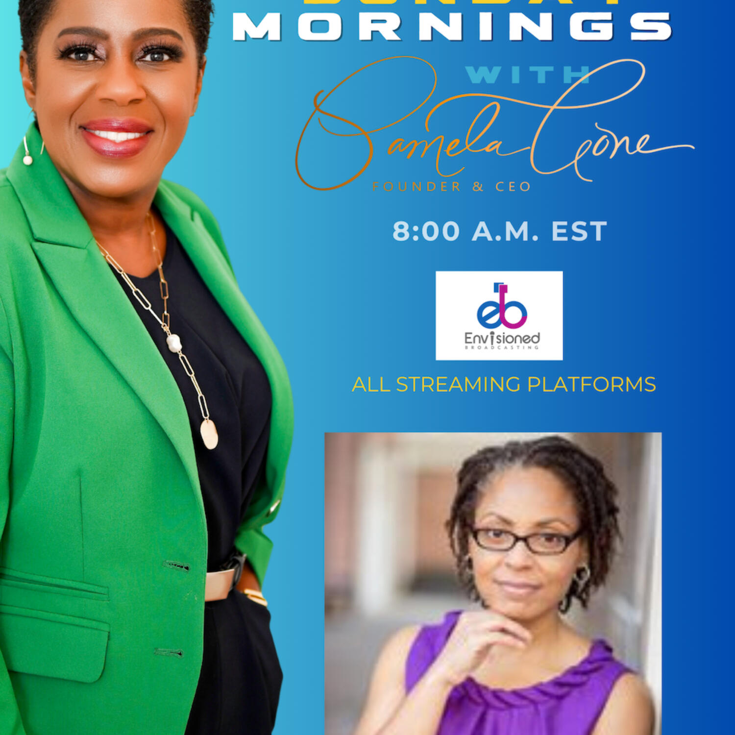Sunday Mornings with Pamela Cone