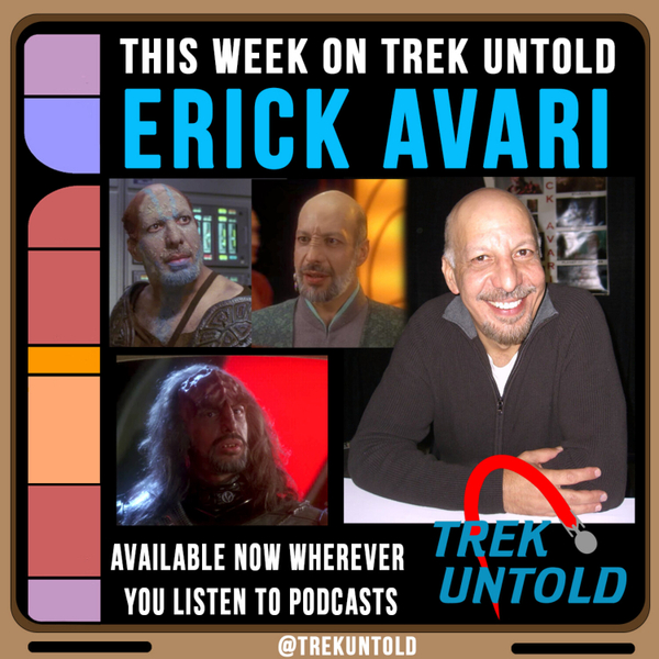 25: Erick Avari talks Star Trek TNG, DS9 & ENT artwork