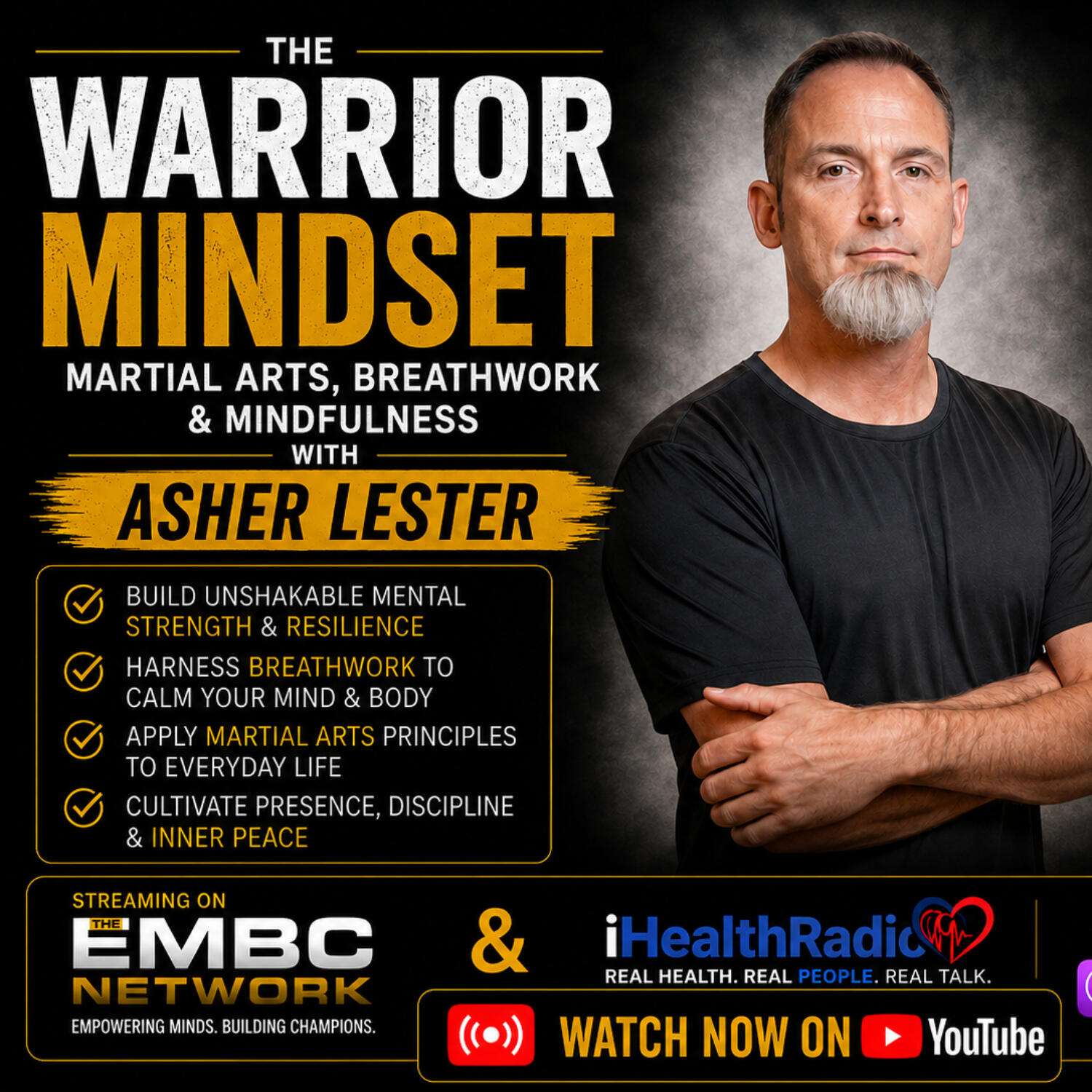 The Warrior Mindset Martial Arts, Breathwork & Mindfulness with Asher Lester episode artwork