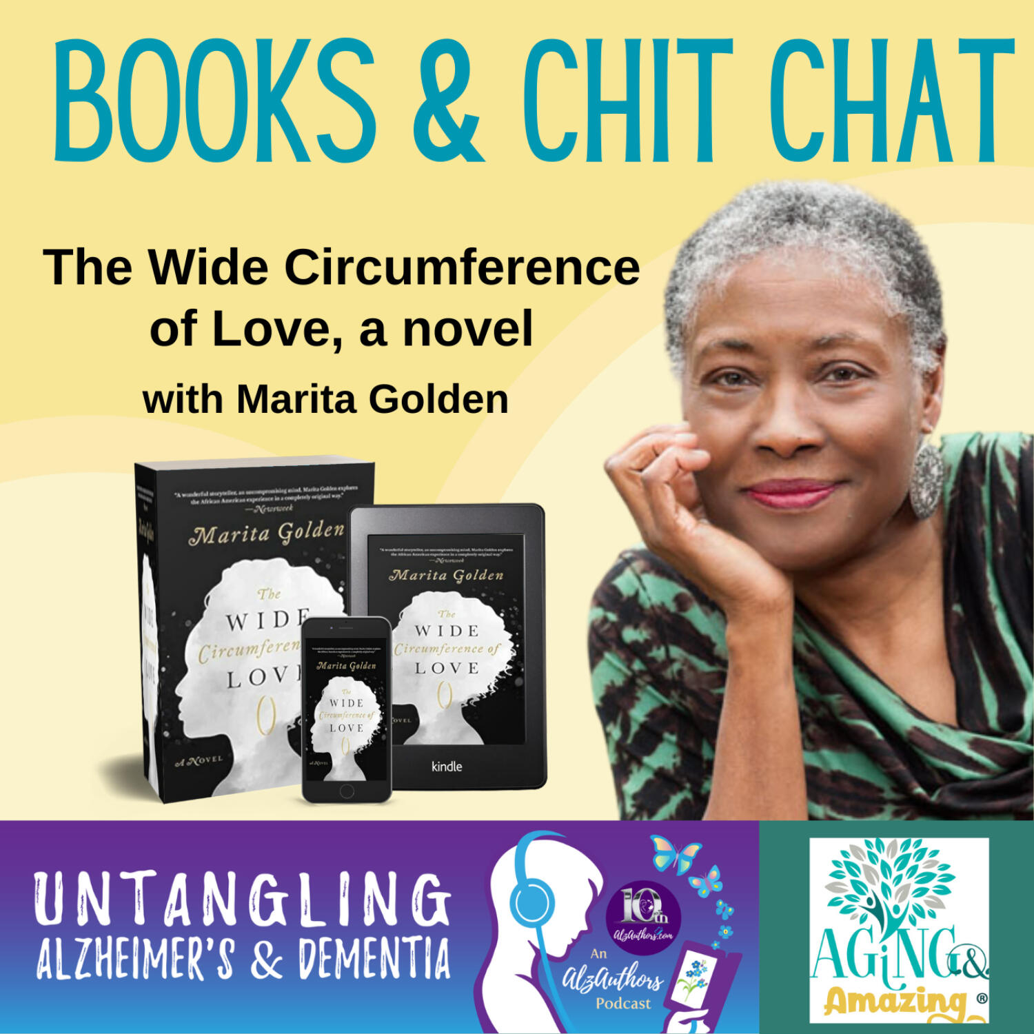 Exploring Family, Love, and Alzheimer’s Through Fiction with Author Marita Golden