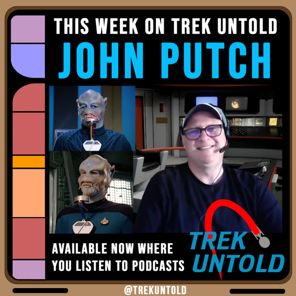 45: John Putch, Mendon & Mordock from Star Trek TNG & Reporter from “Generations” artwork