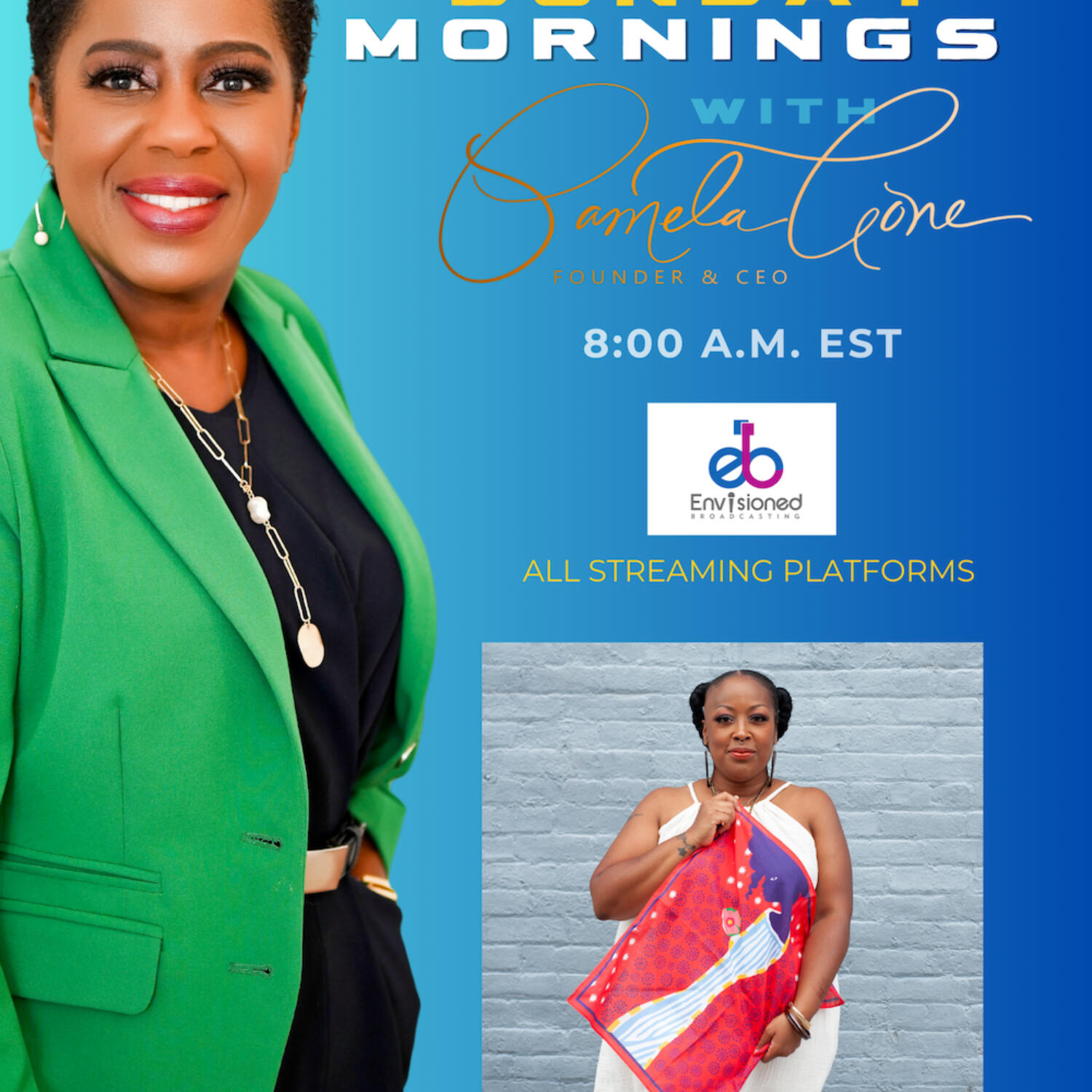 Sunday Mornings with Pamela Cone