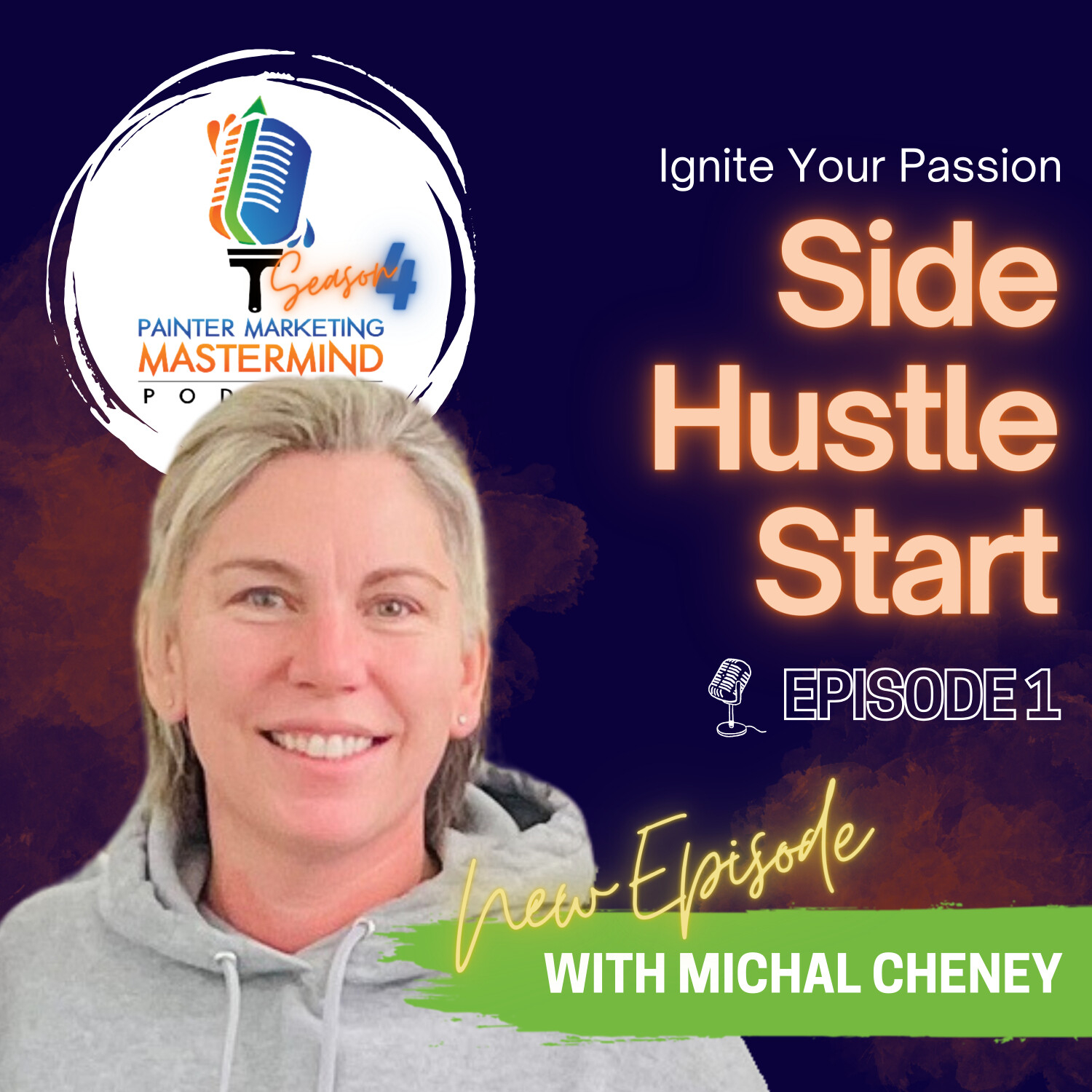 Interview with Michal Cheney of No Drip Painting - "Ignite Your Passion" Episode 1