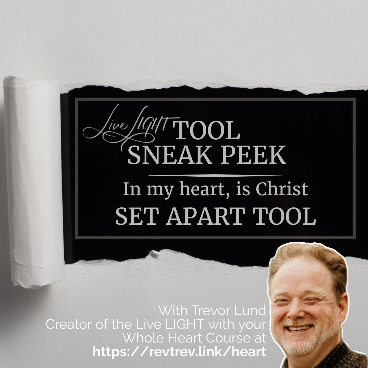 Sneak Peek of the In Your Heart Set Apart Christ as Lord Tool