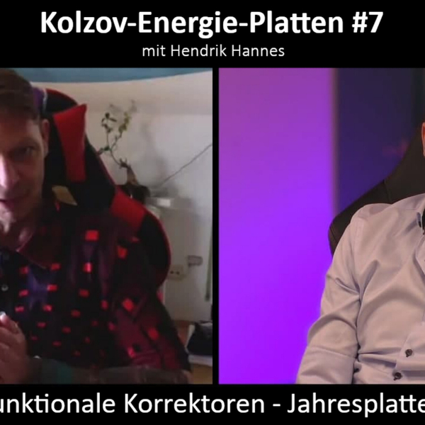 Funktionale Korrektoren - Kolzov-Energie-Platten #7 - Jahresplatten - blaupause.tv artwork