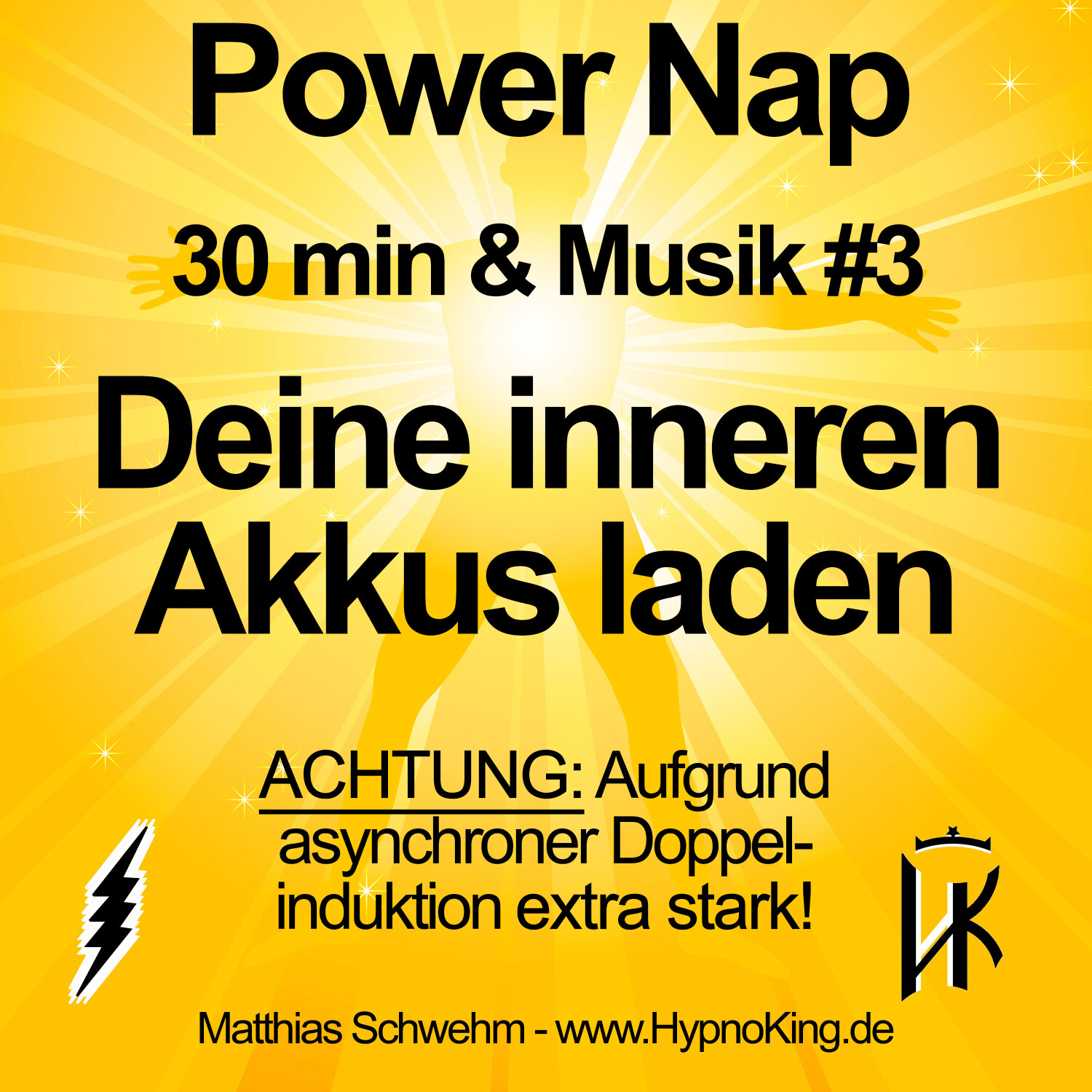 Power Nap 30 min ⚠️Extra stark! ﻿Asynchrone Doppelinduktion!💥Musik #3  Schlafquickie, Mittagsschlaf NSDR episode artwork