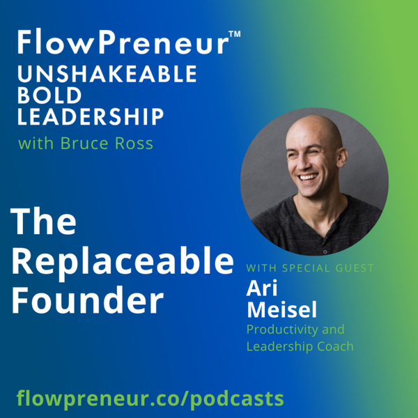 The Replaceable Founder with Ari Meisel artwork