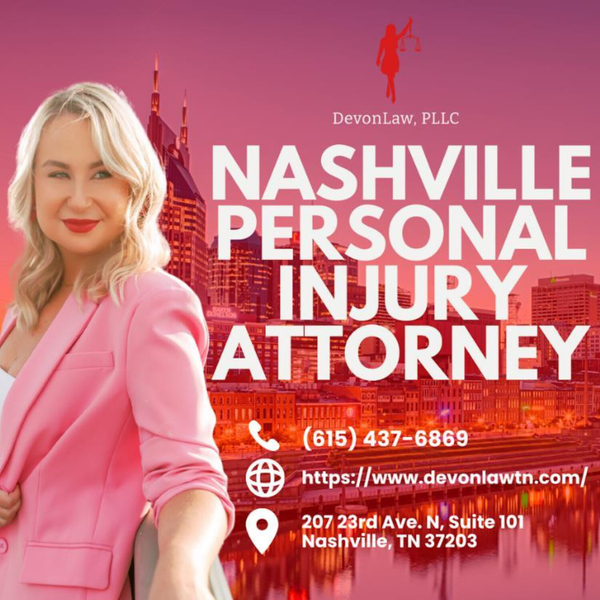 Devon Williamson on Navigating Personal Injury from Dog Bites to Car Accidents in Nashville artwork