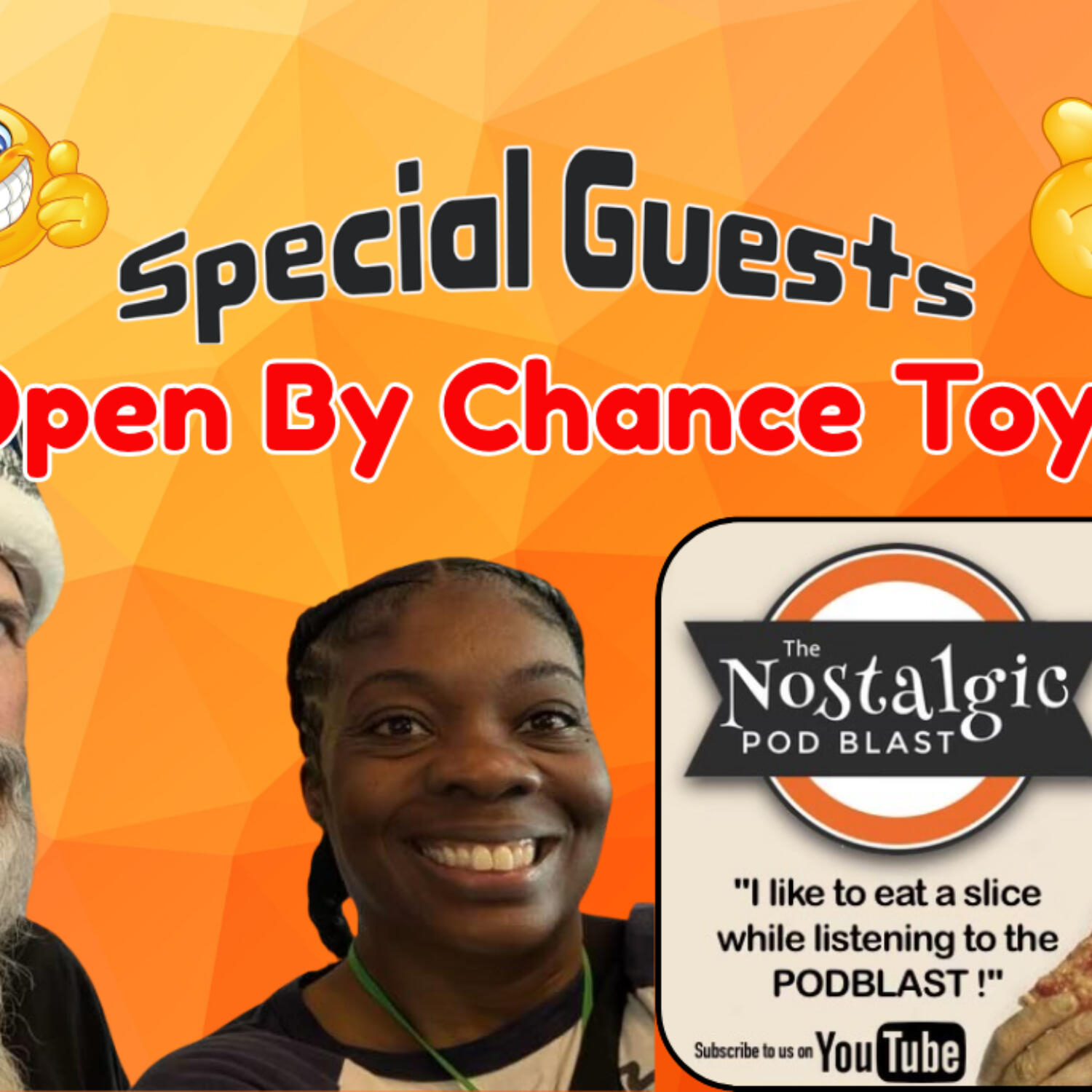 Open By Chance Toys Museum Curators Lady Pop Hunter & David Eon are here LIVE talking Nostalgia + episode artwork