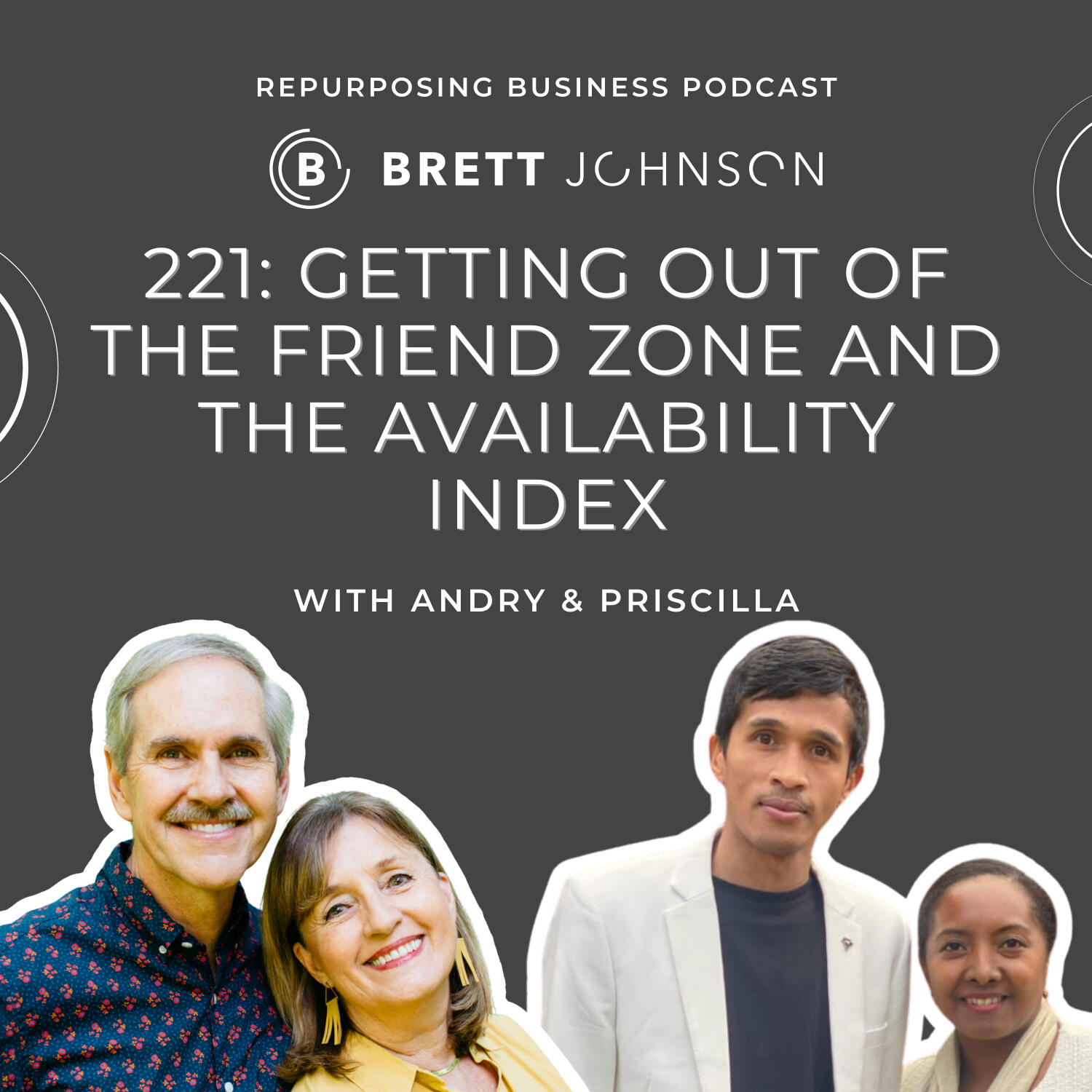 221: Getting out of the Friend Zone and The Availability Index with Andry & Priscilla episode artwork