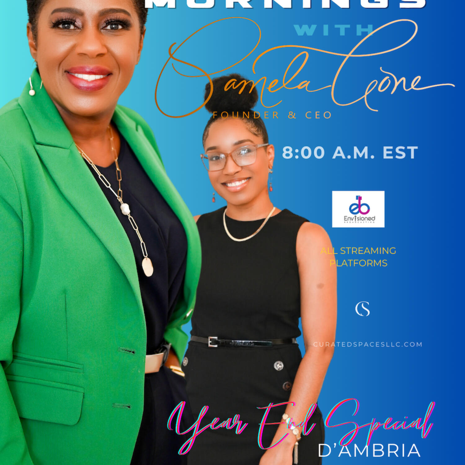Sunday Mornings with Pamela Cone