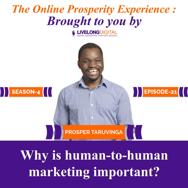 Why is human-to-human marketing important? artwork