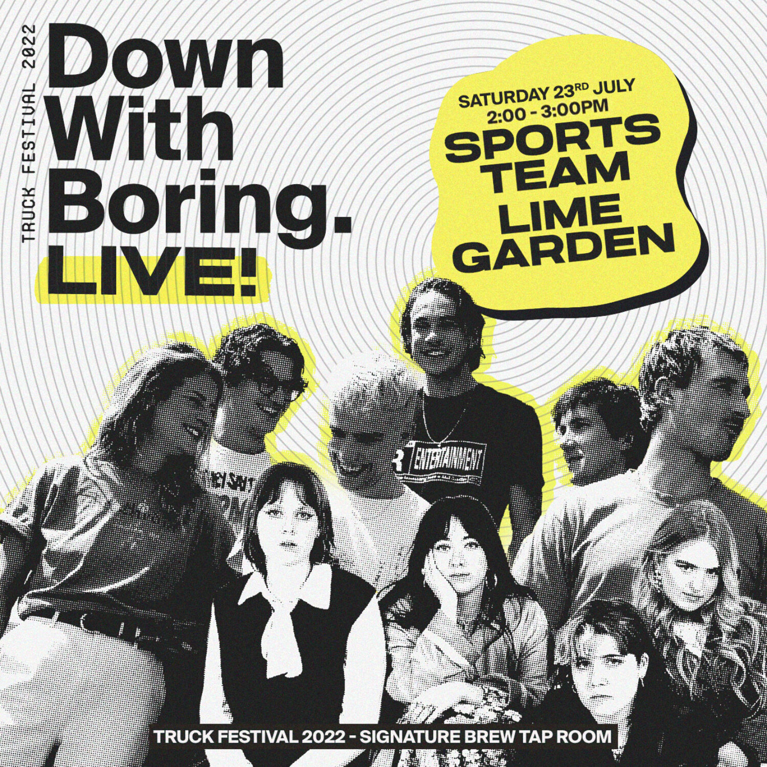 cover of episode Down With Boring LIVE! ft. Sports Team & Lime Garden